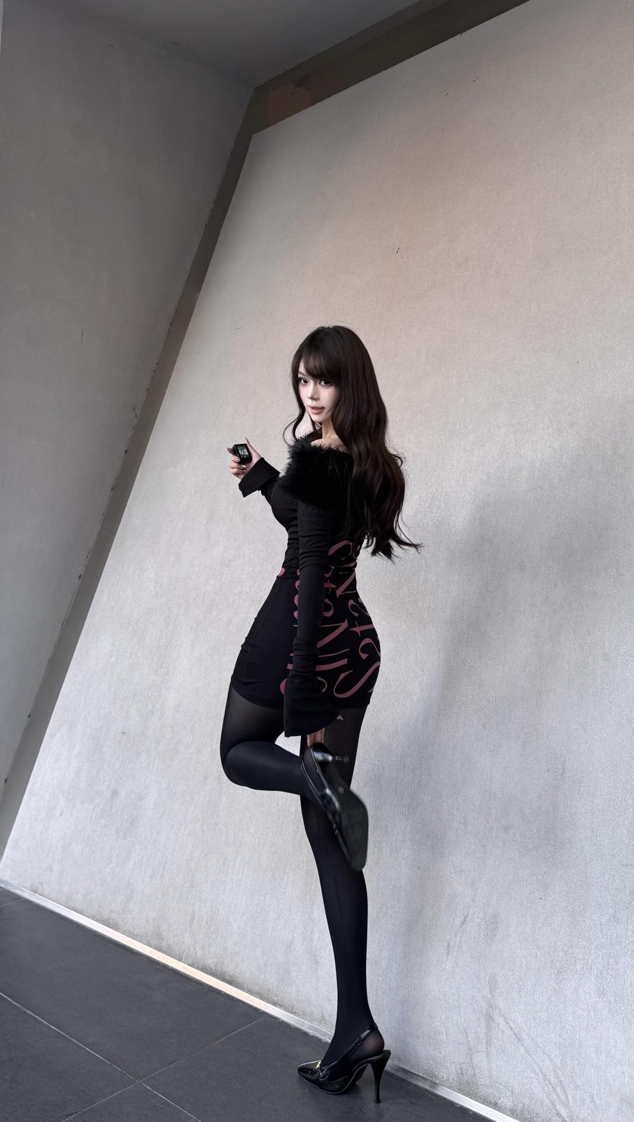 秋冬穿搭 穿搭 穿搭分享 时尚穿搭 高雅气质美女 好身材性感女神