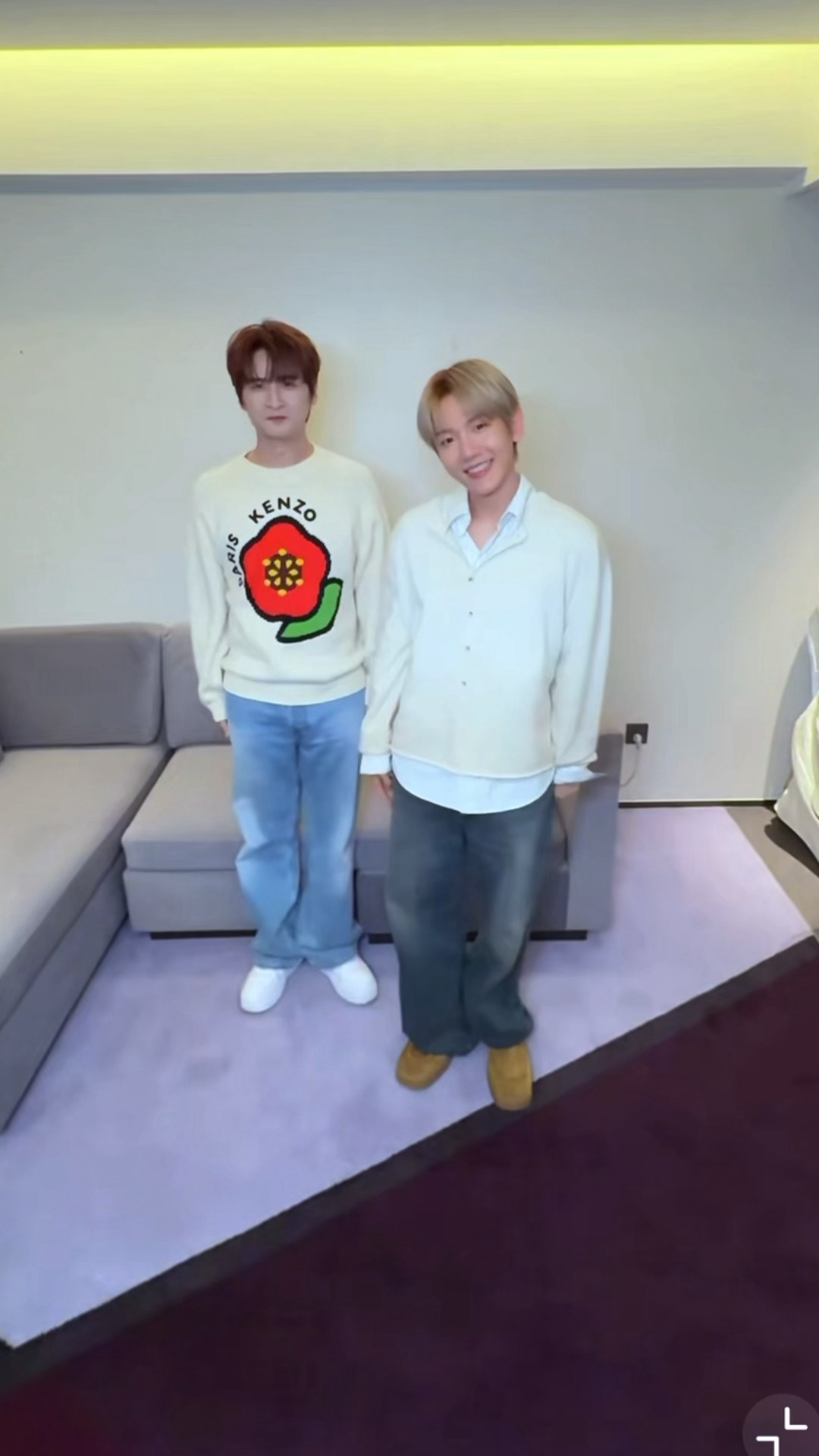 张远和边伯贤居然一起跳了cha！好萌的联动边伯贤张远联动cha