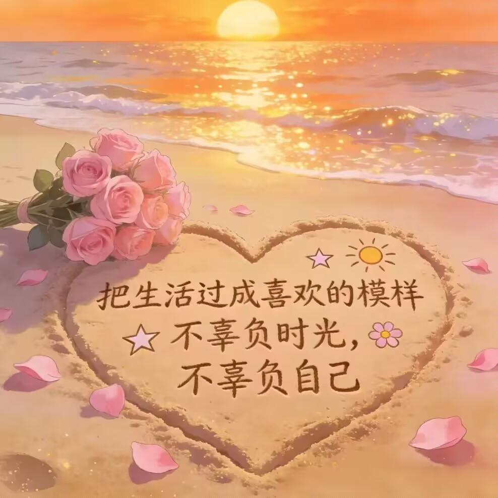 人这一生，
风雨是常态，冷暖要自渡。
年轻时总忙着追逐、较劲、证明，
后来才慢慢