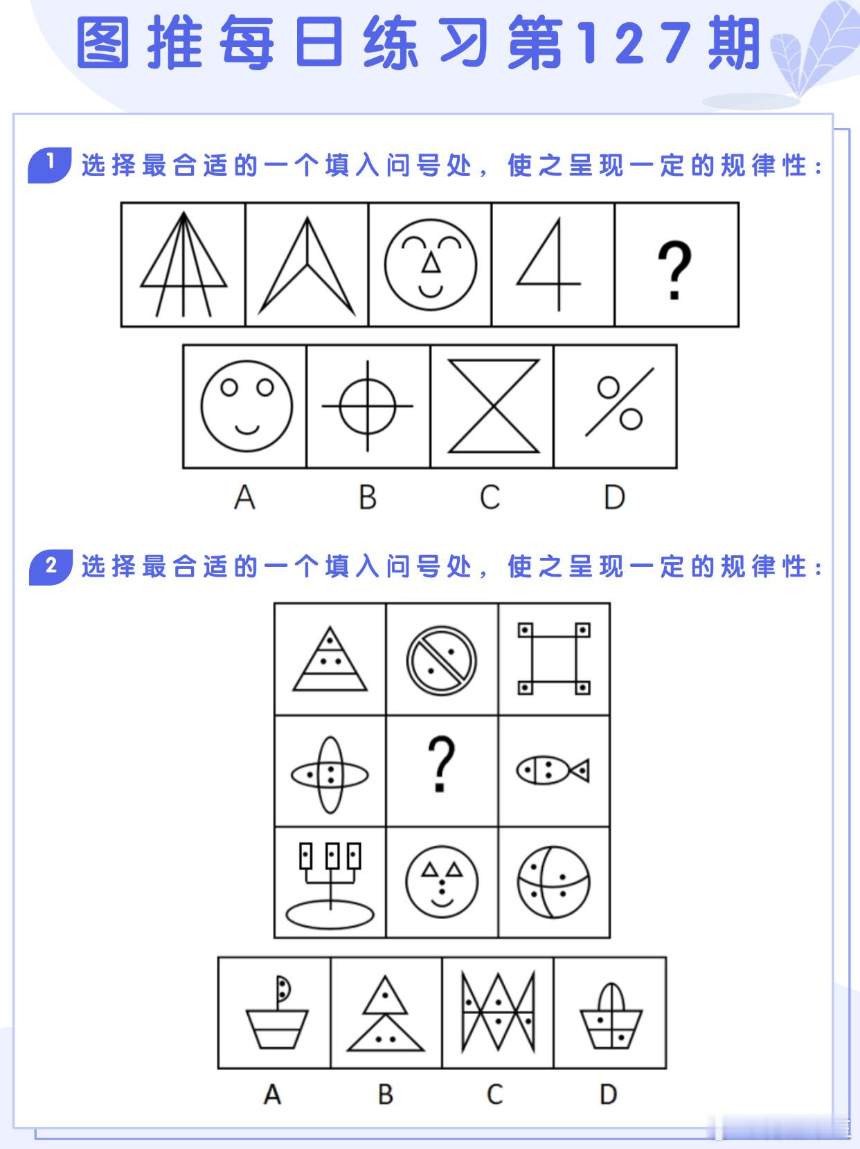图推类比每日练习第127期图推难度：☆☆☆类比难度：☆☆☆决战公考省考国考 ​​
