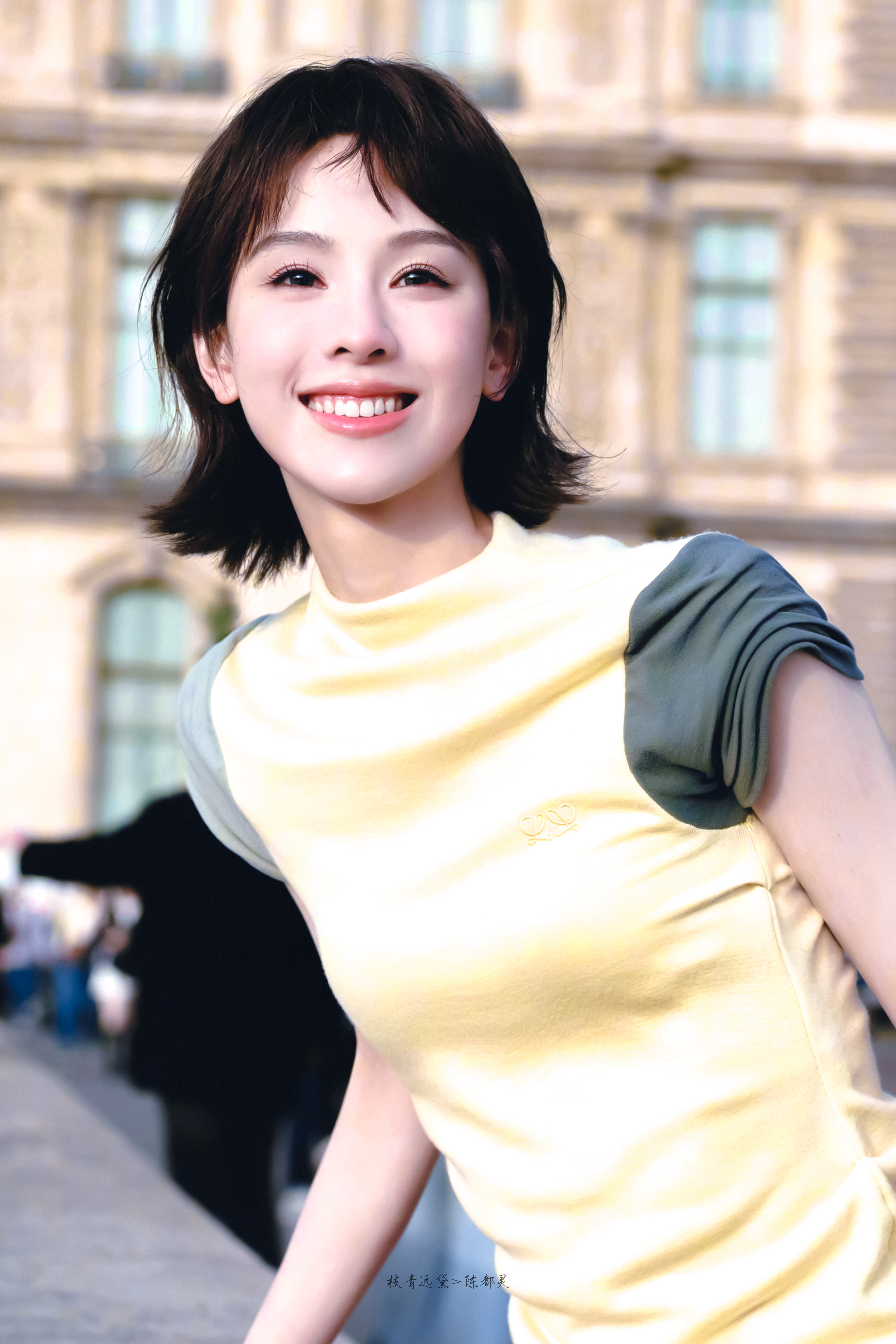 陈都灵/法式少女风☁️💐短发的陈都灵 *陈都灵碳酸贴贴