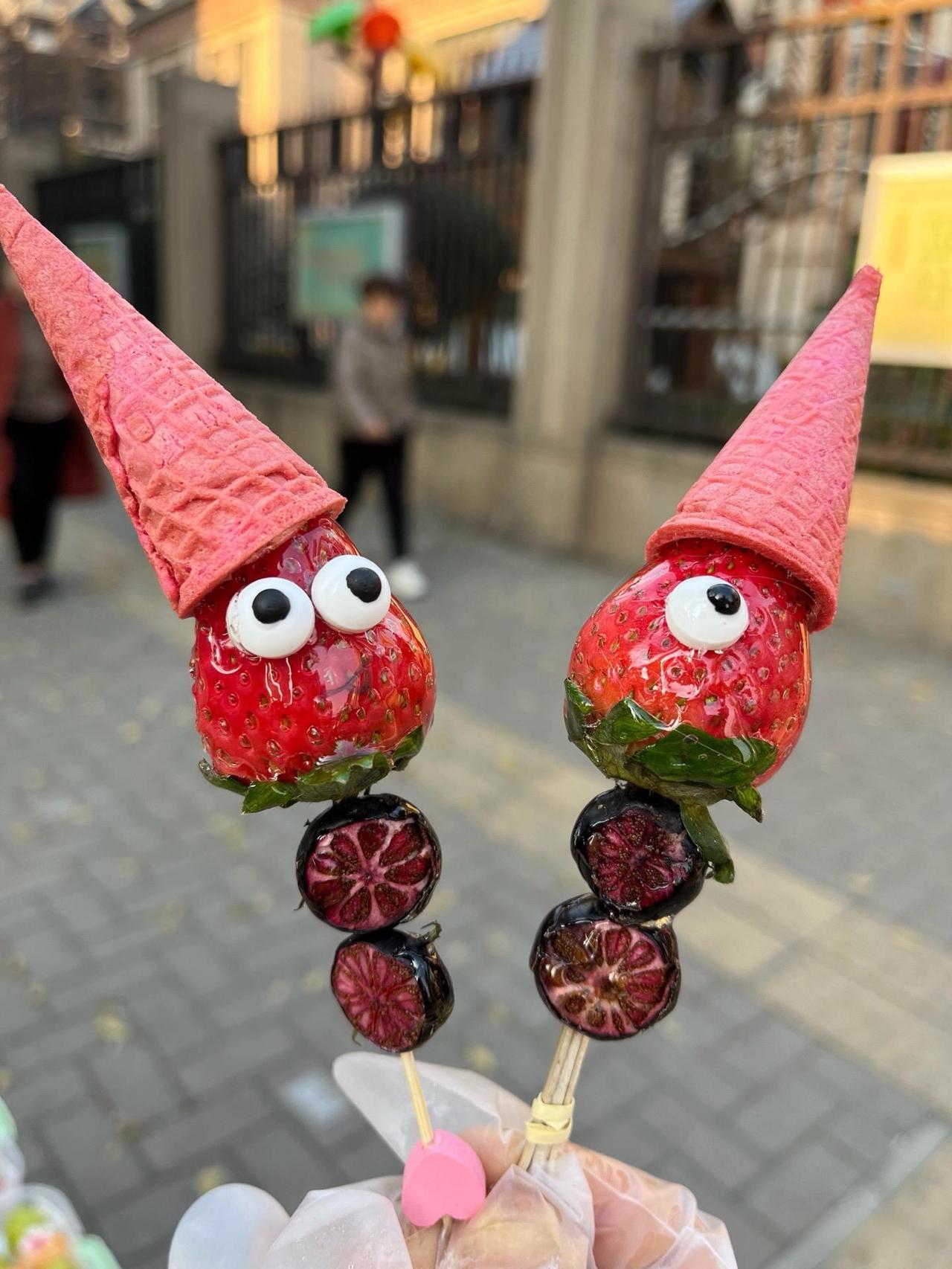 这样的糖葫芦真的很好吃