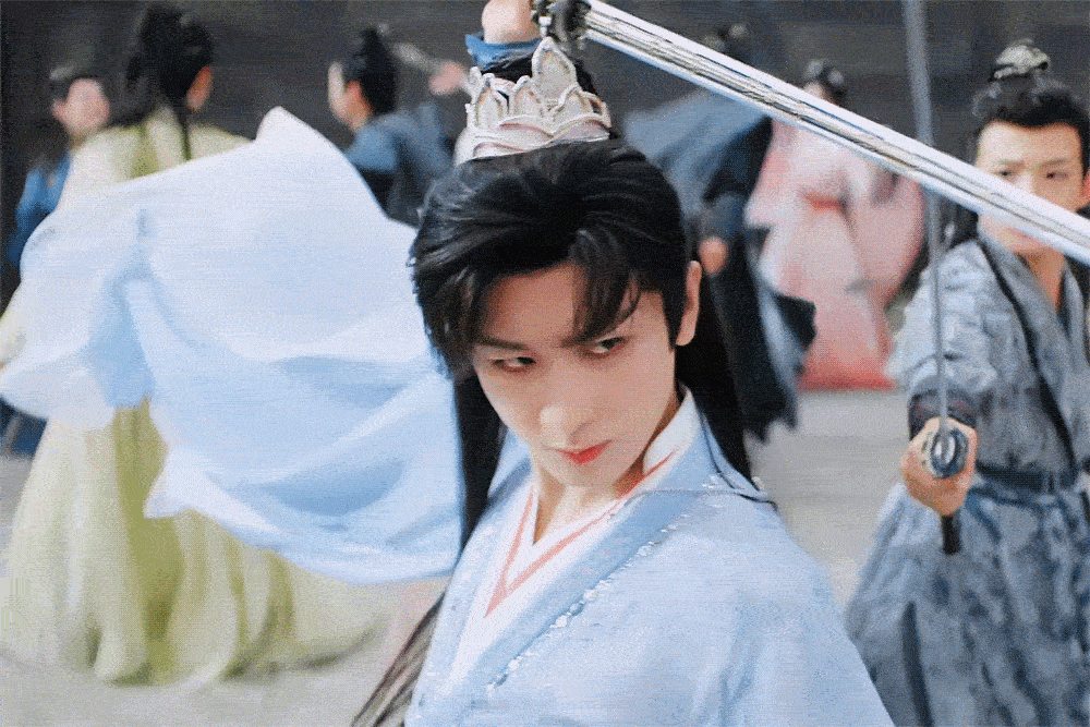 ⸝⸝                  蓝粉小芙蝶🦋🌸成毅 × 萧秋水 