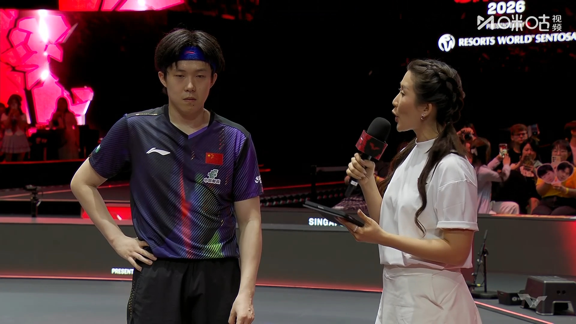 #王楚钦回应3比0卢伟# 王楚钦：没有太想去发挥成什么样，只是更想去赢下比赛，今