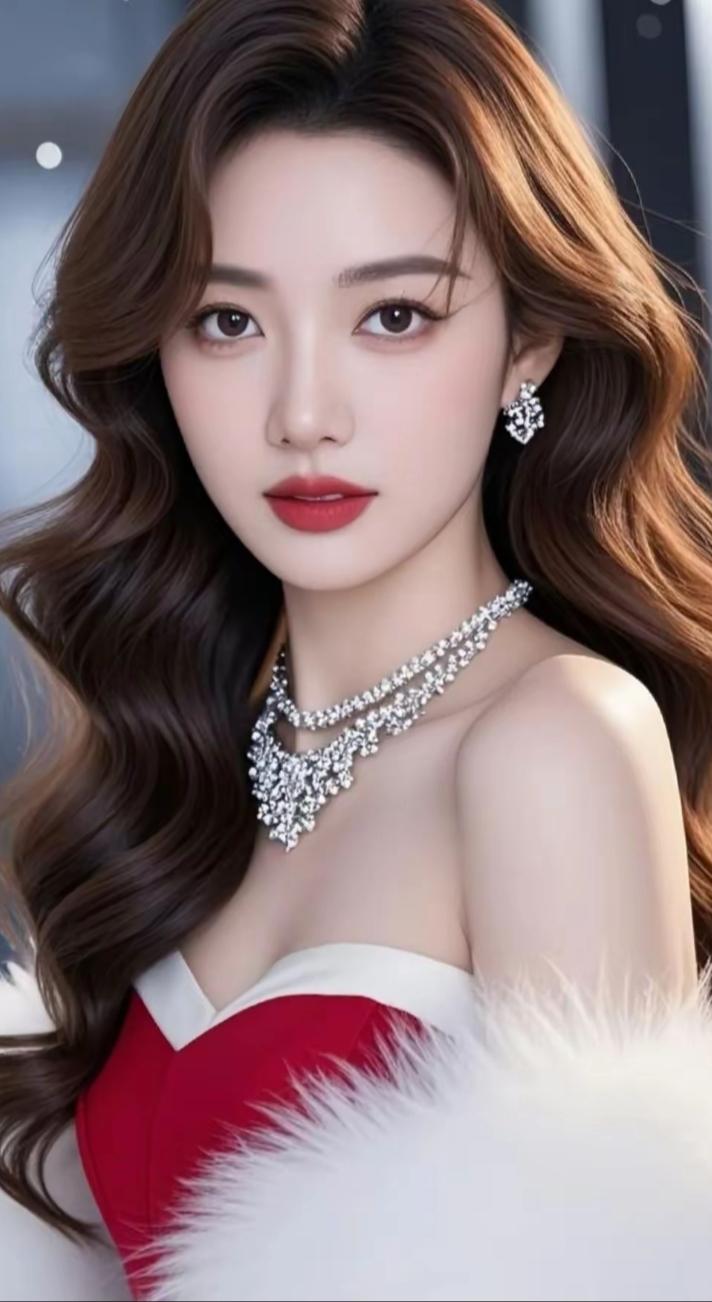 阿尔忒弥斯美伢，自带清冷御姐气场。立体骨相眉眼英气，黑长直衬出疏离高级感，不刻意