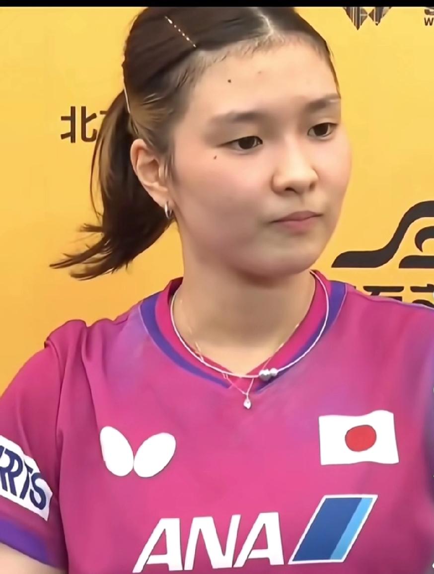 WTT中国大满贯，
日本的桥本帆乃香3：1战胜了迪亚兹，
赛后咪咕视频采访说：国