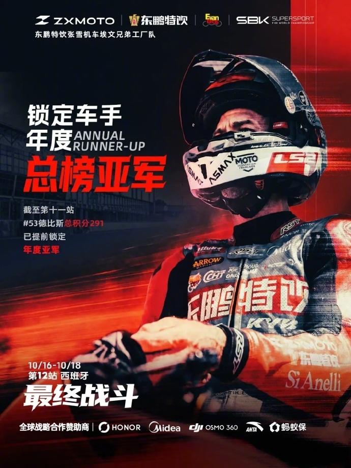在WSBK赛场上，中国摩托车制造商张雪机车在WorldSSP组别本站比赛中面临严