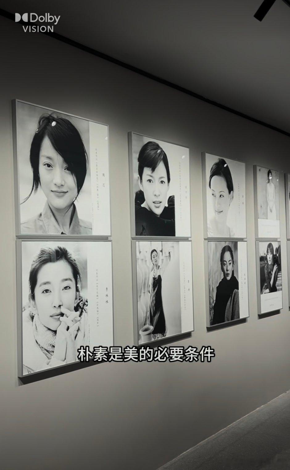 纪念🇨🇳电影诞生120周年电影人肖像展的大🌺看到了迅、姨、莲 