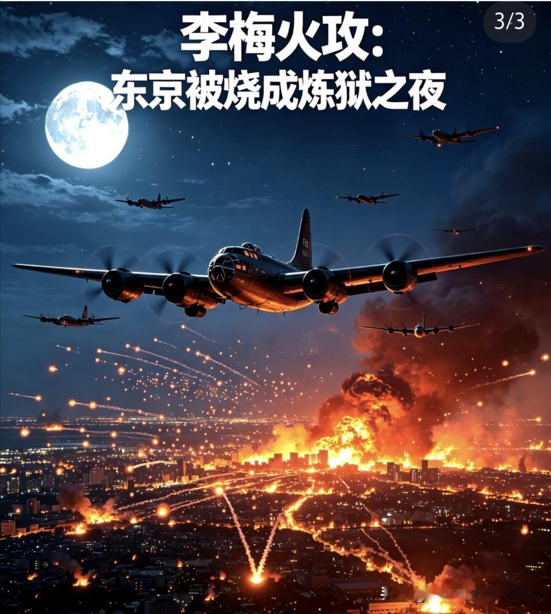 比原子弹更惨烈的空袭战
 
很多人熟知广岛、长崎的核爆之殇，却极少有人知道：二战