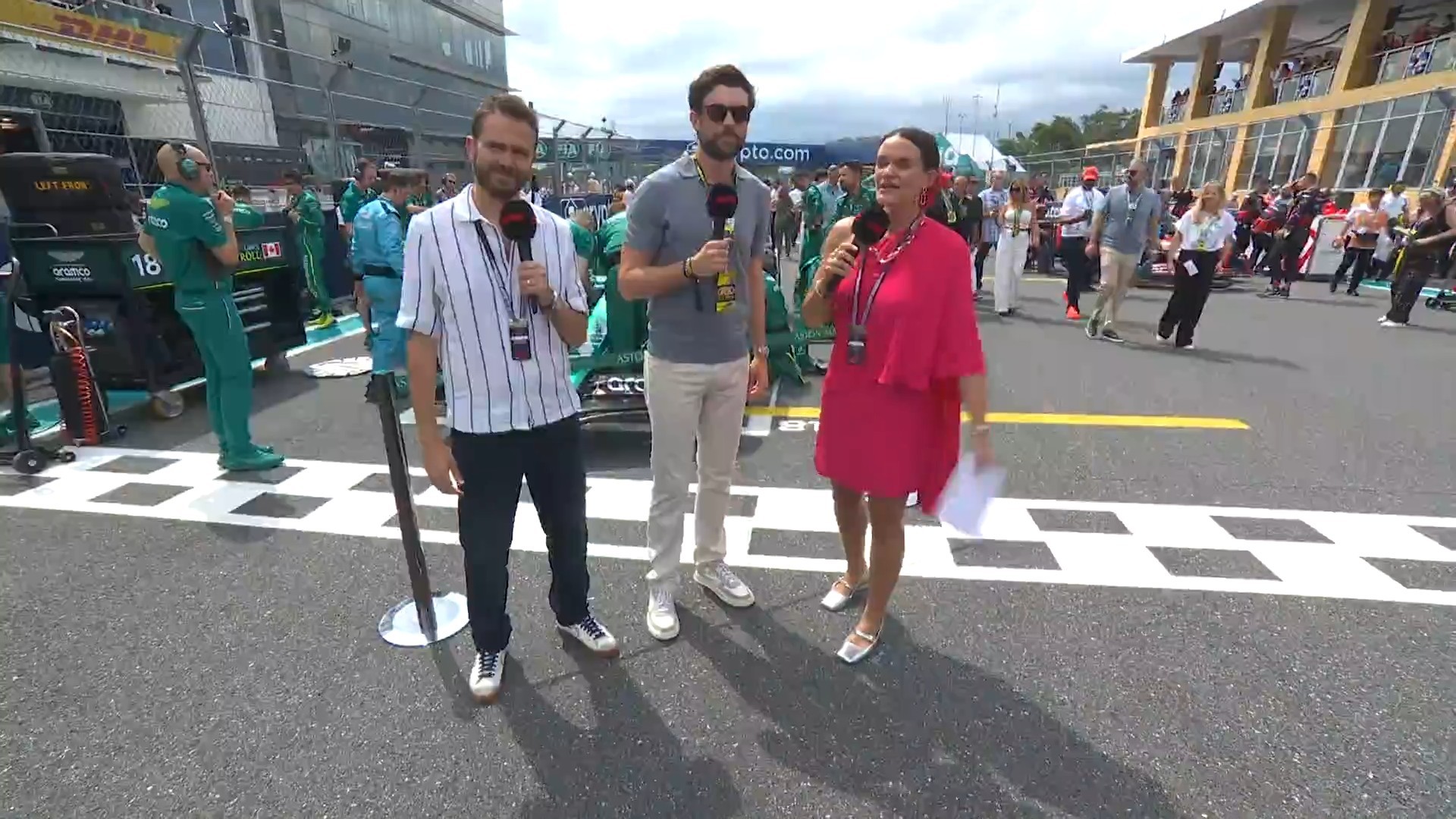 F1 距离正赛开始还有半小时，目前晴天干地！2025F1迈阿密大奖赛 ​​​
