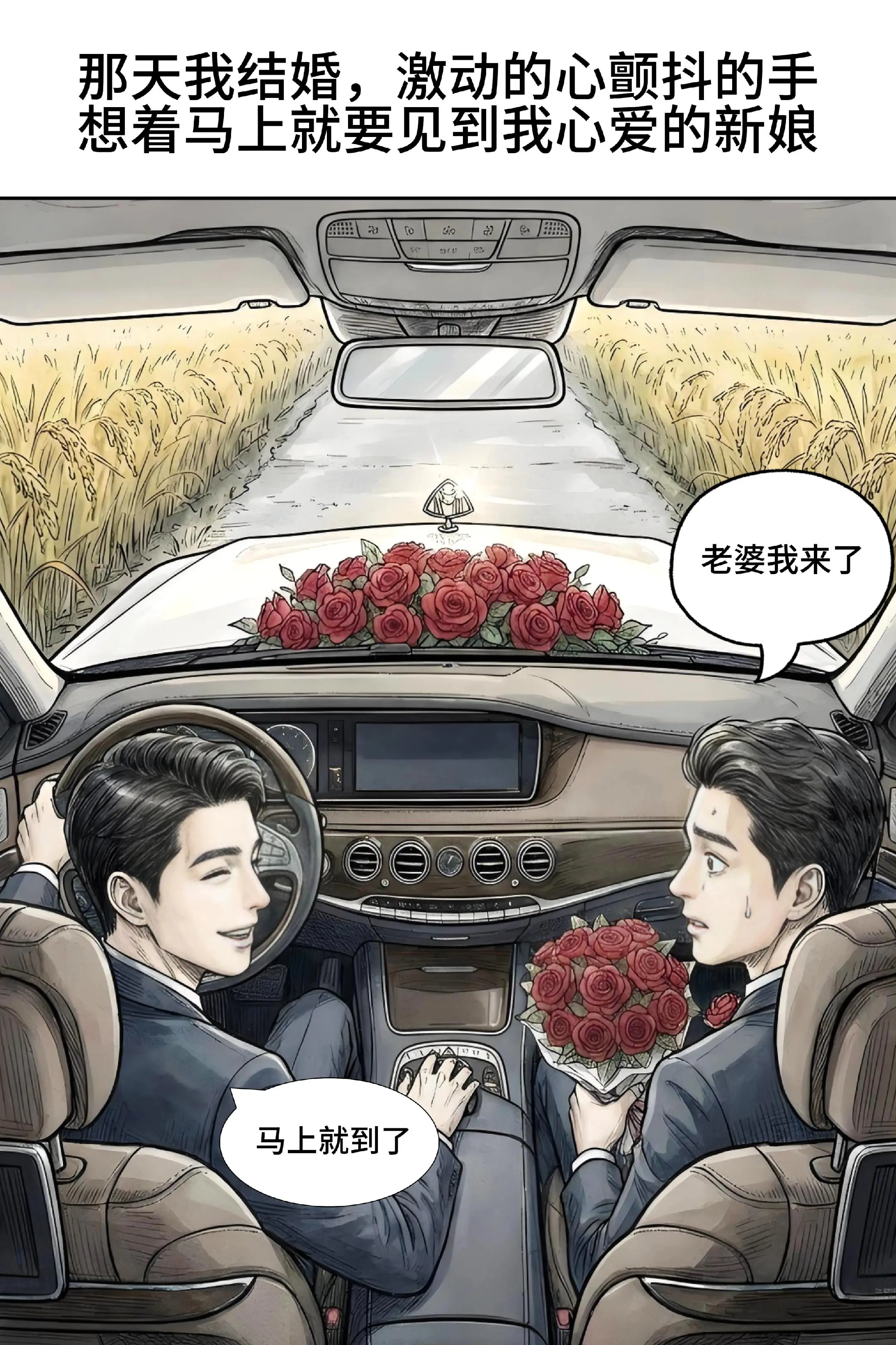 大哥是个讲究人。婚车不走回头路，这个习俗全国各地统一吗？