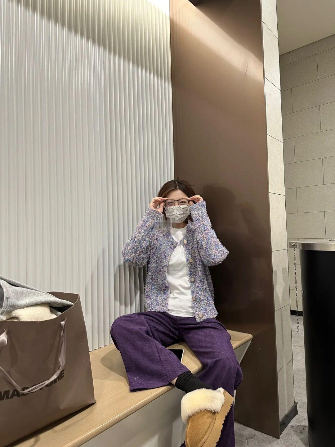 谁懂啊紫色真的巨显白！