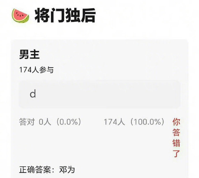 网传​🍉#将门毒后# 男女主是邓为和田曦薇，这个选角你满意吗？ ​​​