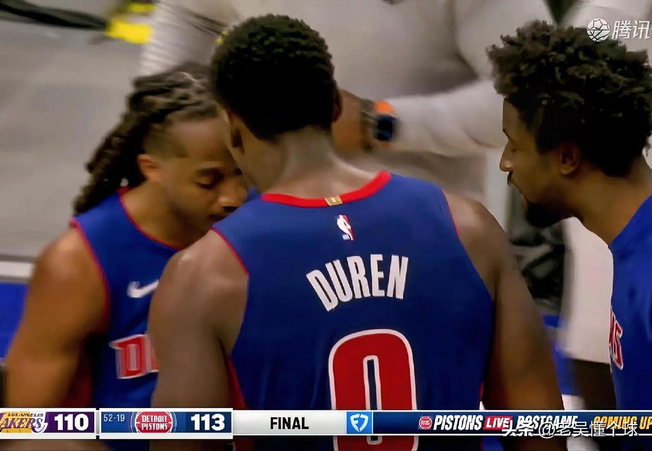 励志啊，击败湖人之人，此前差点就来CBA了。

活塞拒绝被湖人逆转，凭借詹金斯的