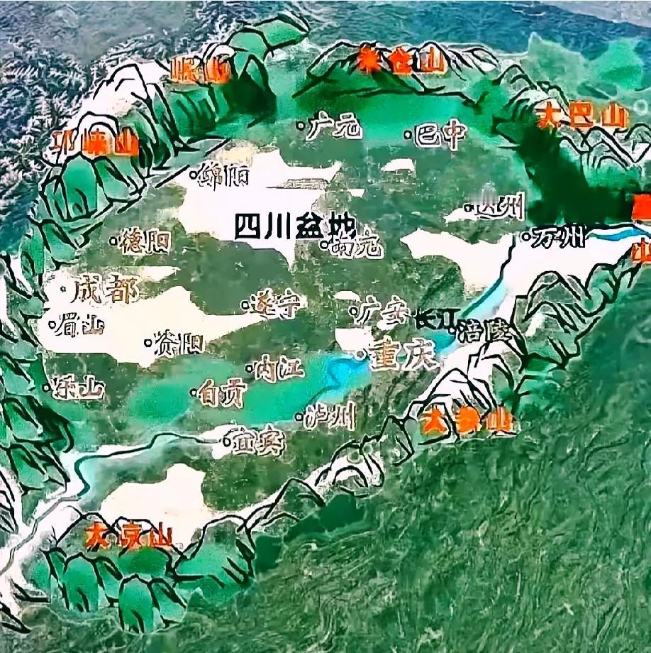 四川是现代战争中的战略高地 ，凭借其 地理屏障、军工实力与能源命脉 三大核心优势