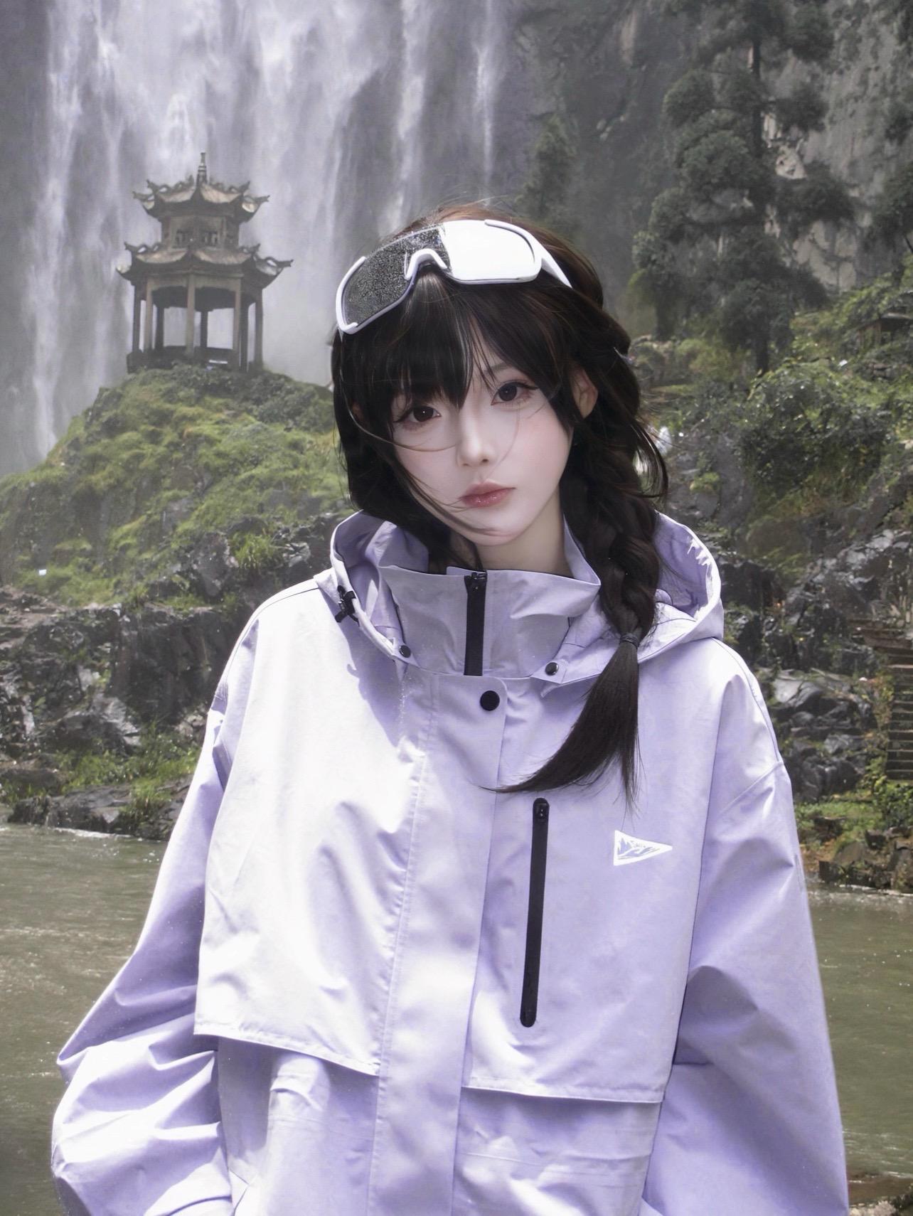 给秀秀搭了一套新衣服。