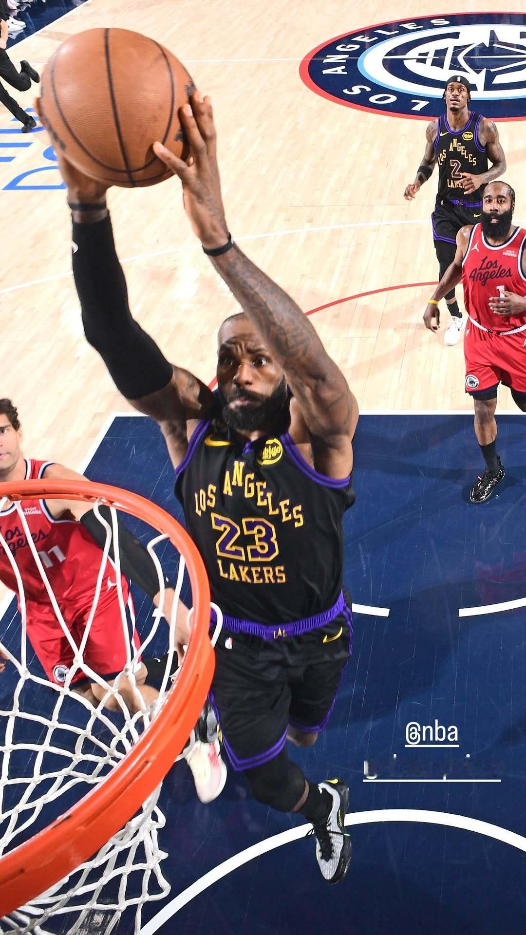 湖人vs快船 比赛图湖人vs快船洛杉矶湖人