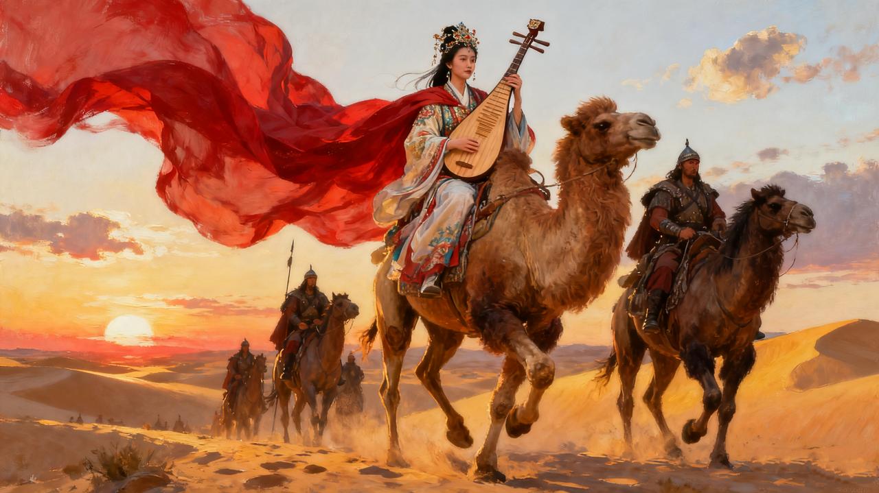 【一颗黑痣改变命运！她从宫女逆袭成匈奴皇后】

谁能想到，一位宫女的选择竟改变了