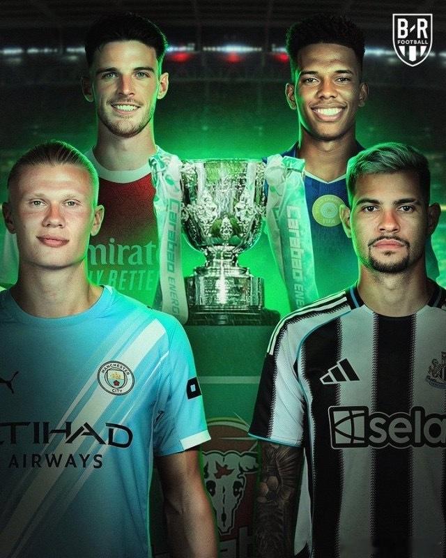 英格兰联赛杯1/4决赛战罢，半决赛对阵随之出炉。卫冕冠军纽卡斯尔联对阵曼城，首回