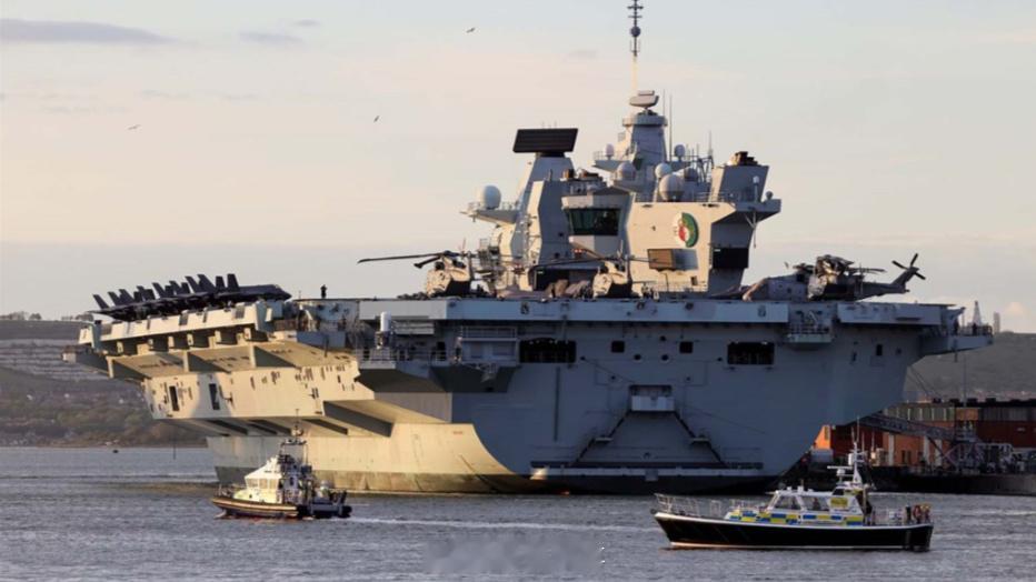 #英航母发生火灾#【英媒：#英国伊丽莎白女王号航母发生火灾#，原因正在调查中】综