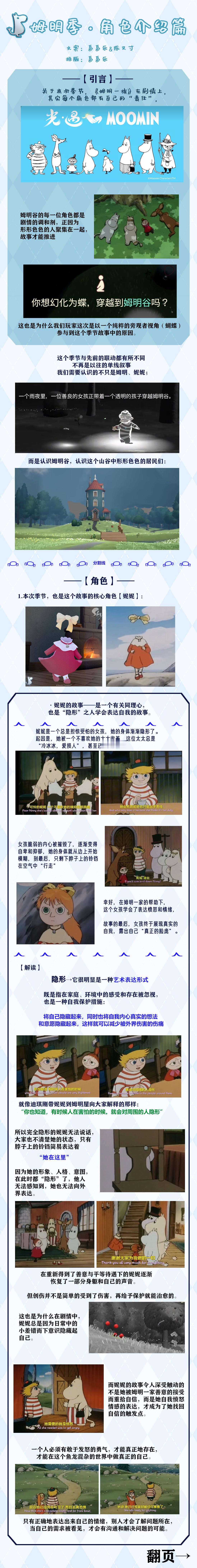 #sky光遇[超话]#  【光遇姆明季—全角色解读】分析关于本次联动中出现的：✨