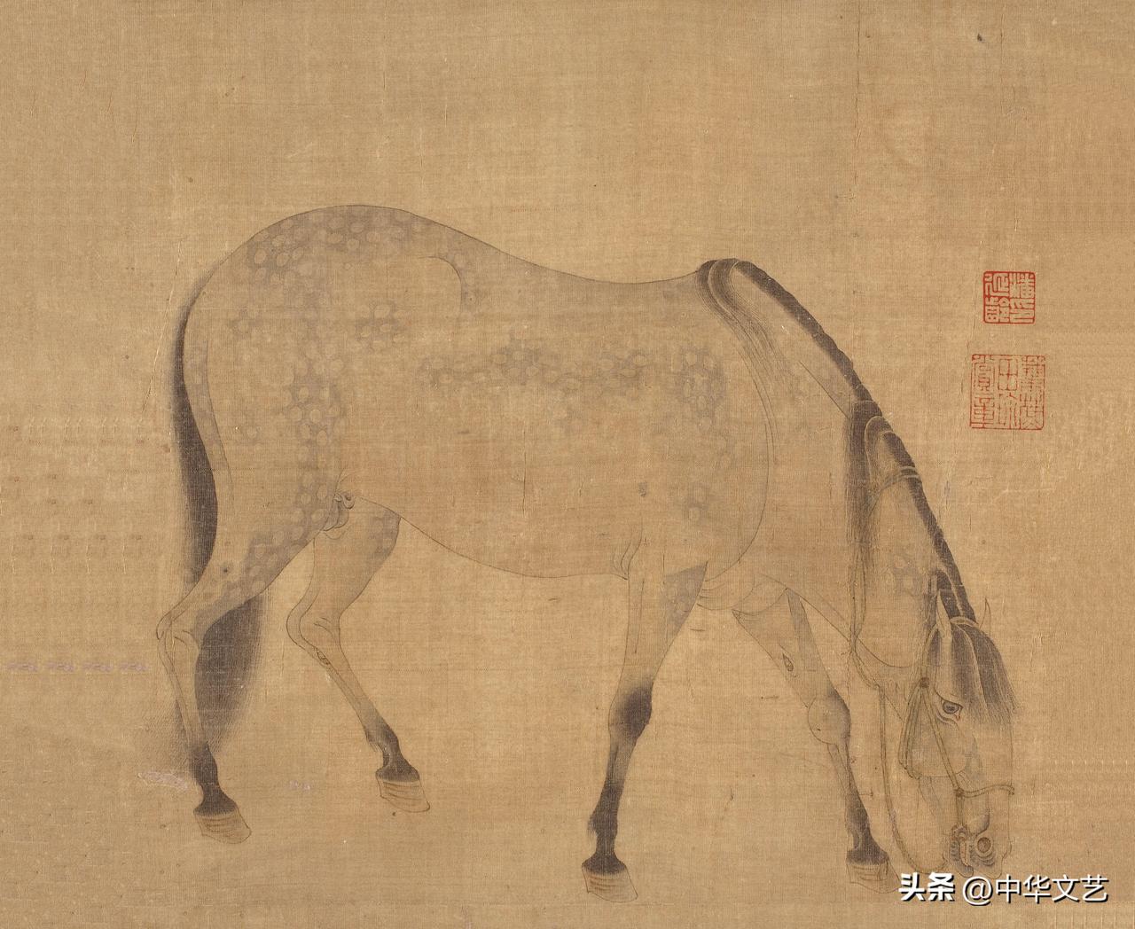 的确比徐悲鸿画的好多了