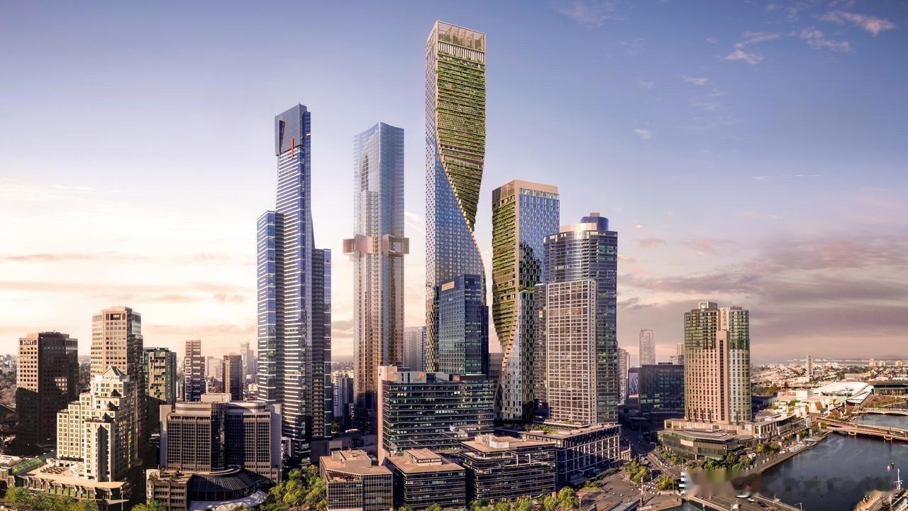 斥资$27亿，366米高的“澳洲超级塔楼”流拍待售，墨尔本Southbank地块