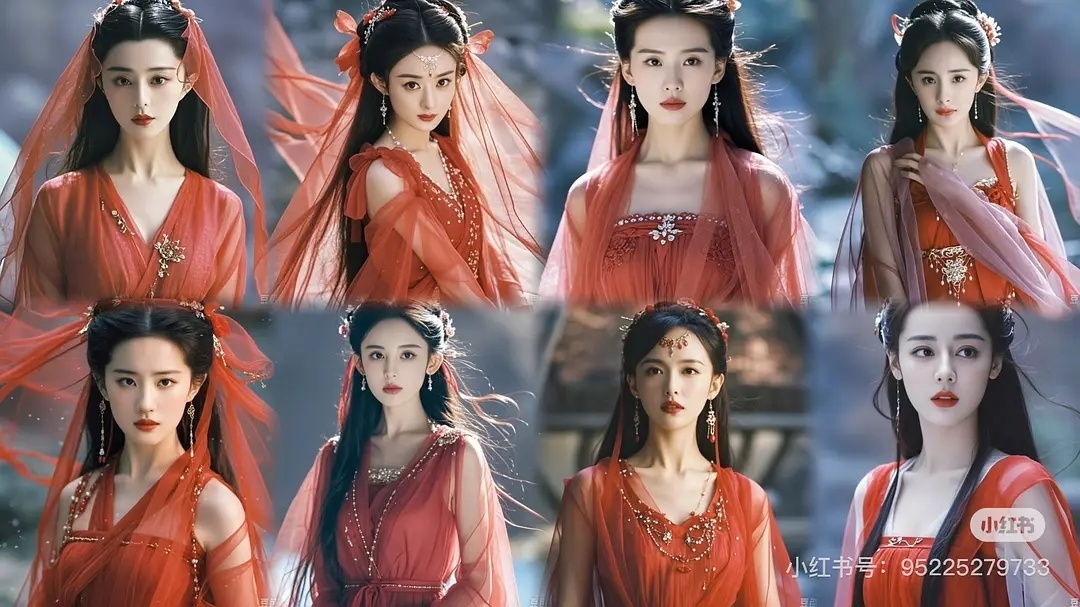 内娱女星谁穿红色最美呢 ​​​