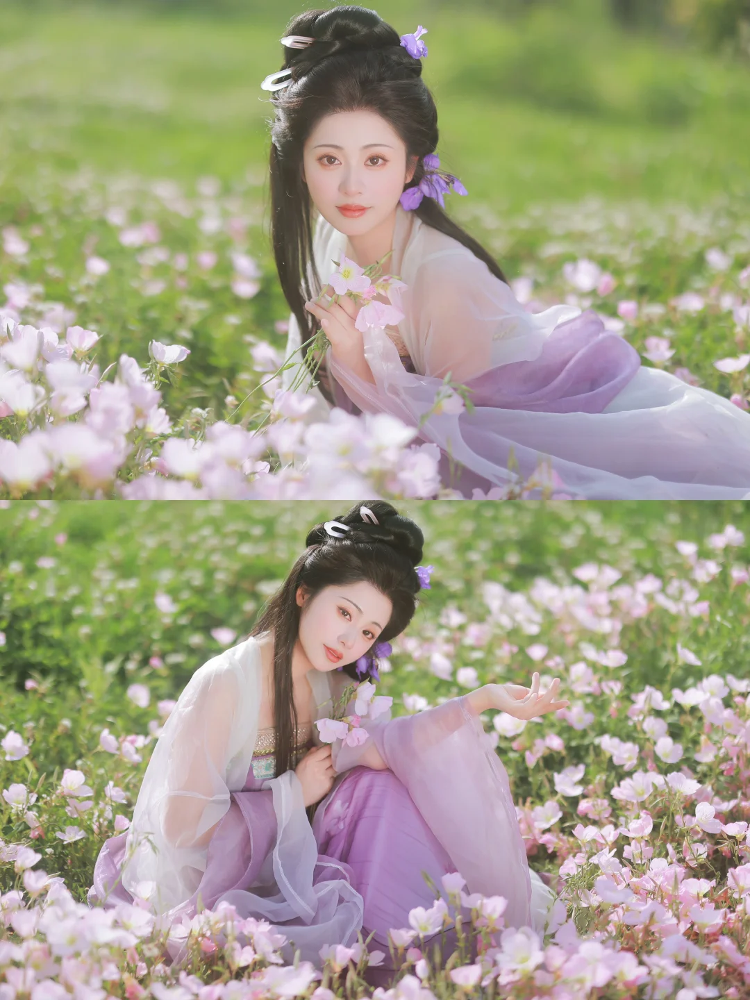 芙蓉不及美人妆～