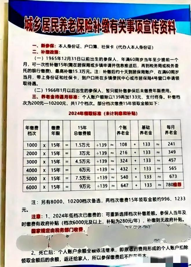 所有人都注意了，特别是还没有参加养老保险的城乡居民，再过几天就是9月1号就到集中