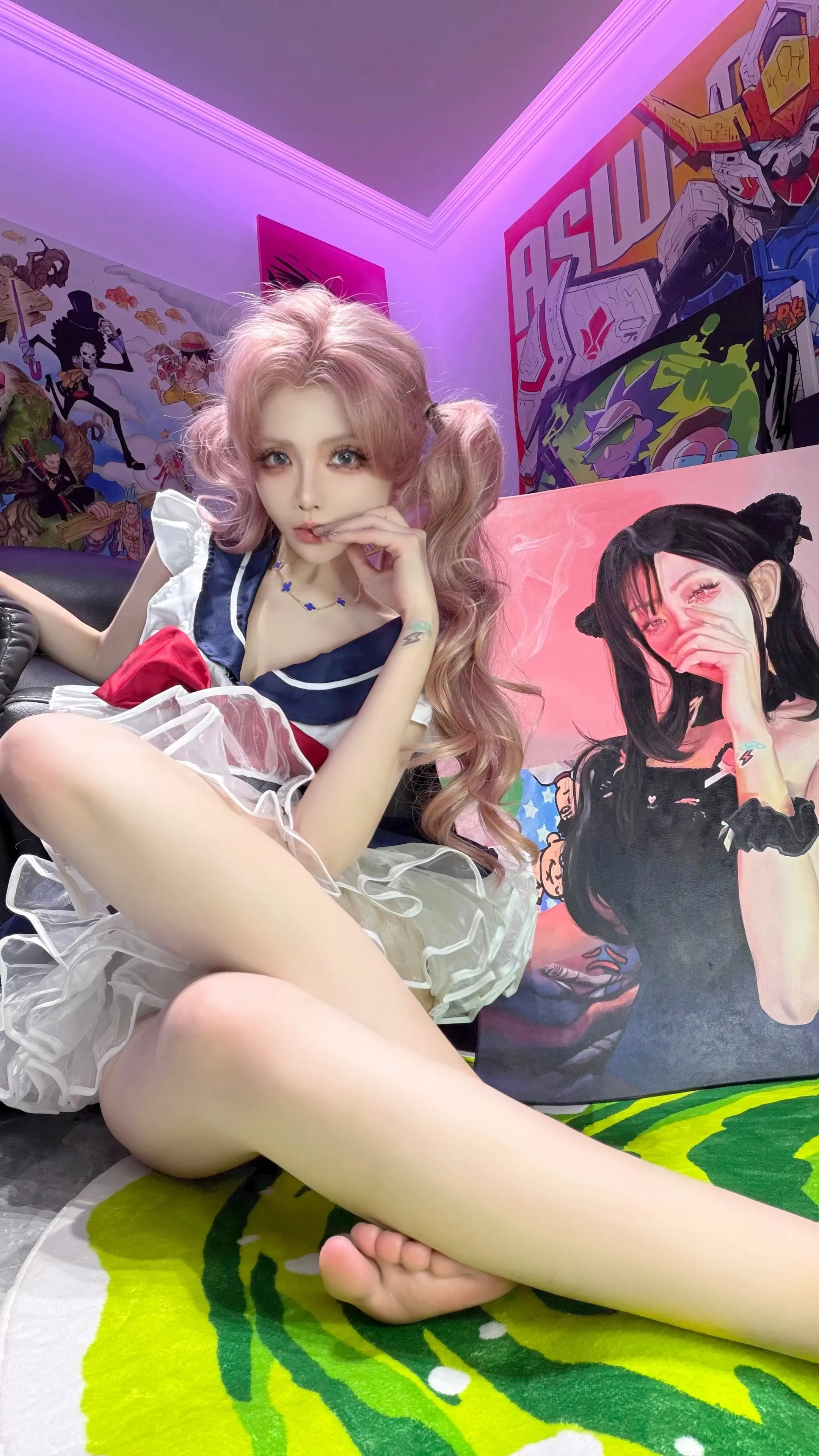 美少女的小猫