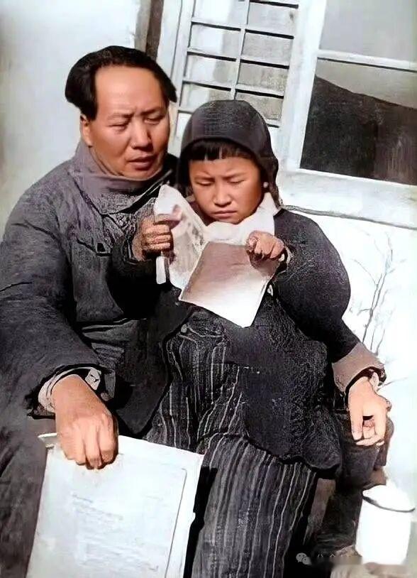 【沁园春•延安慈父】沁园春·延安慈父窑洞晴晖，土炕书香，稚语清甜。看案头残卷，墨