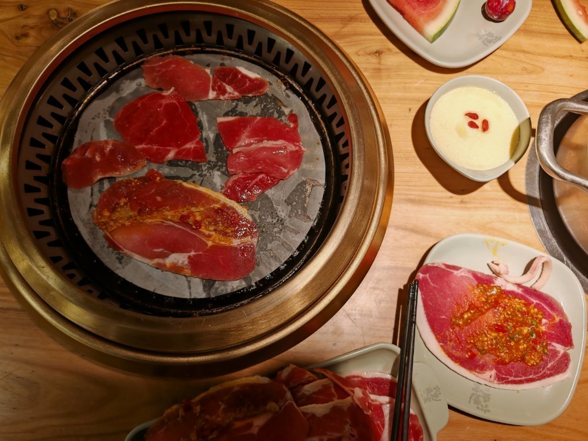 #午餐# 烤肉～你们吃啥 ​​​