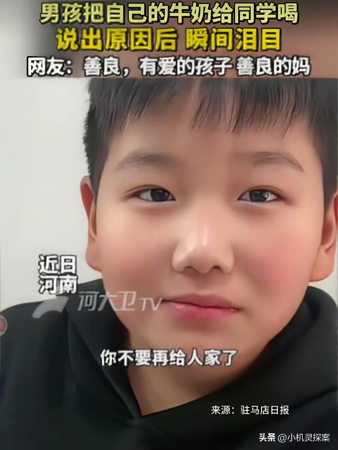 “这小男孩日后必成大器！”在河南，妈妈发现儿子最近有点反常——每天特意给他买的牛