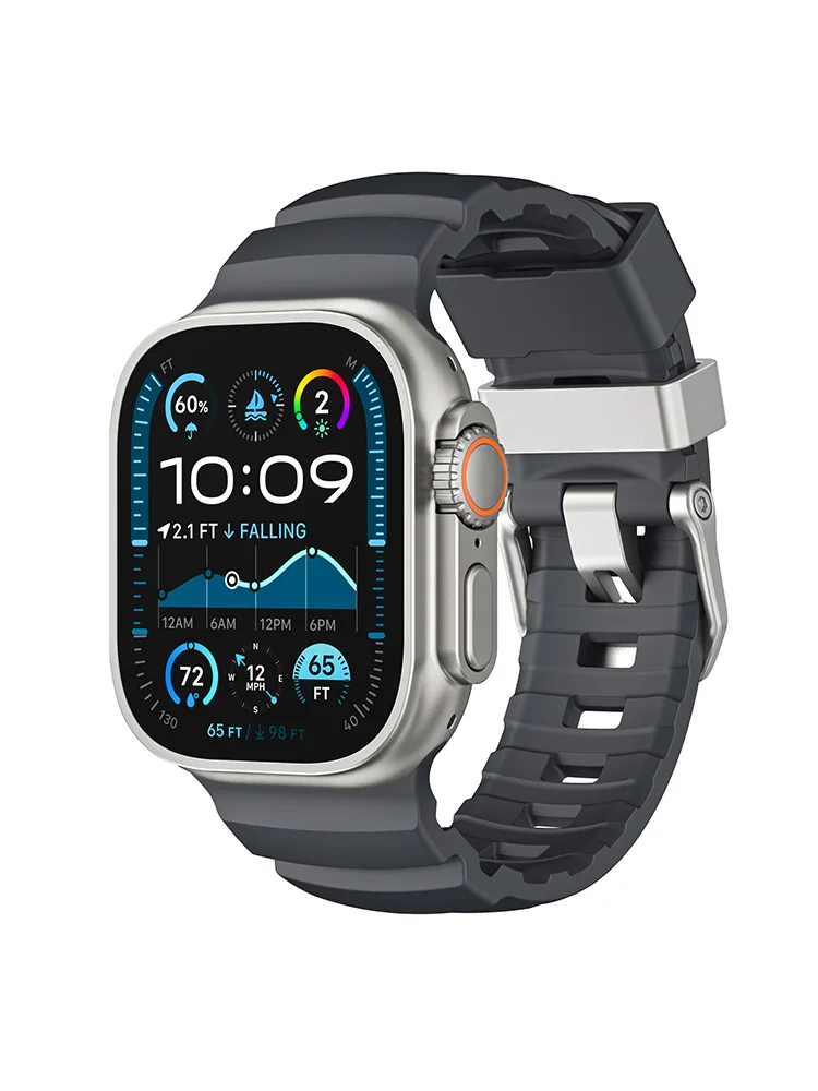 iWatch表带天花板！氟橡胶+金属表扣更高级