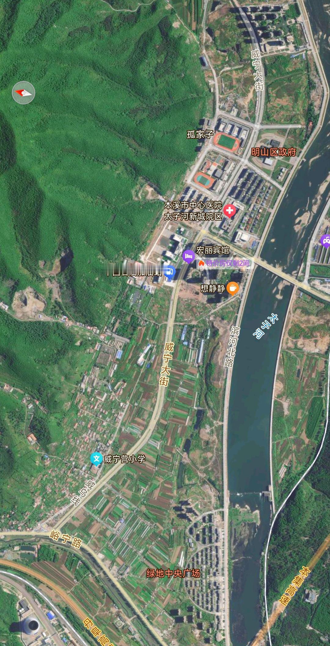 本溪是块风水宝地，崇山峻岭是最好的自然屏障，较高的地势让本溪百姓在大雨天气依然可