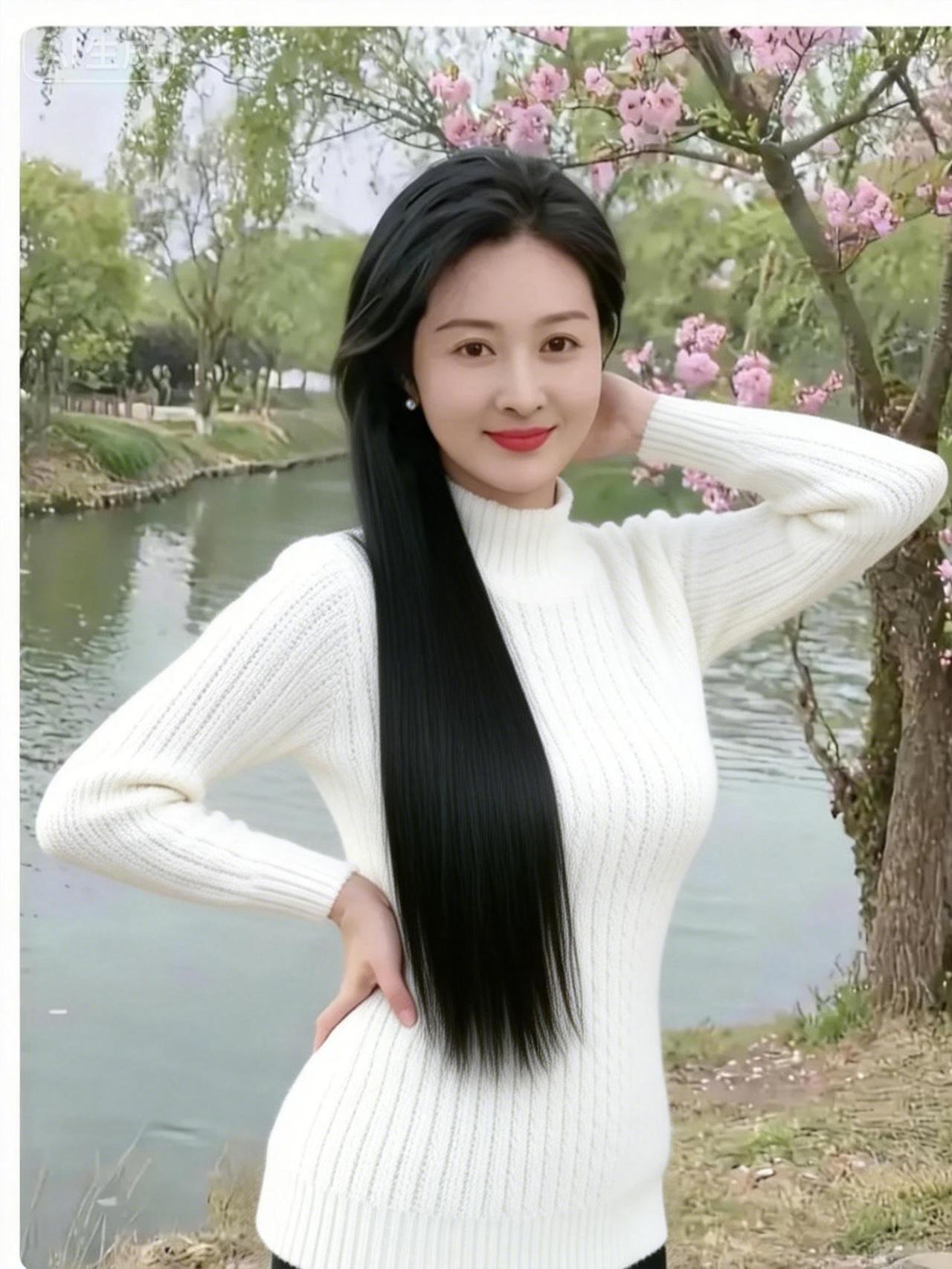 春风拂面笑，花影映人娇。