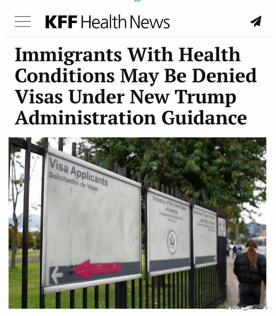 胖的人可能无法再移民美国？

特朗普政府的新指导方针可能会拒绝向患有某些疾病的移