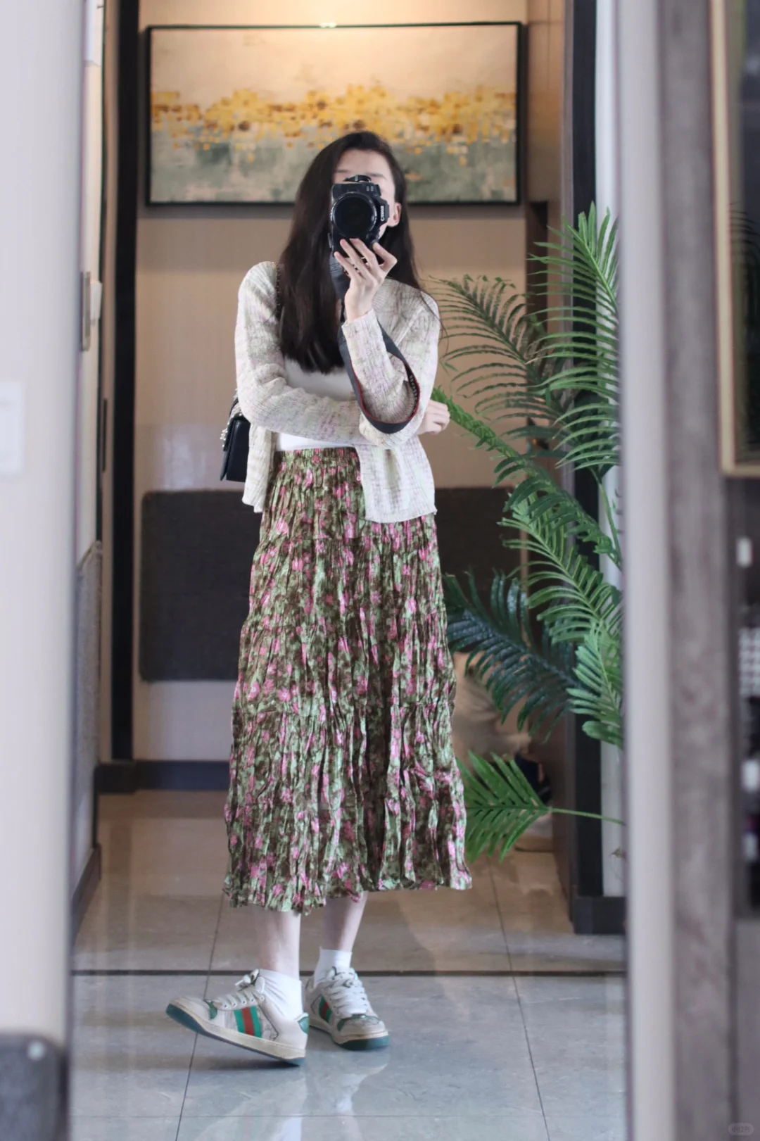 夏天就应该穿花裙子呀