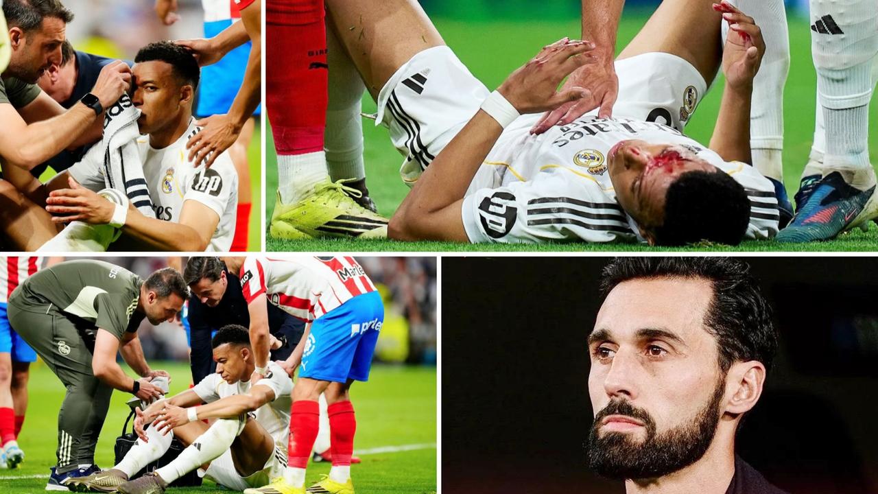 姆巴佩禁区内遭肘击后眼角流血，裁判最终未判点球。
赛后，阿韦洛亚和皇马TV节目批