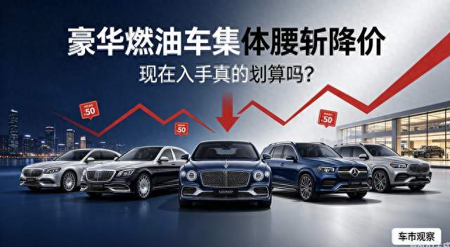 :豪华燃油车集体"腰斩式"降价，现在抄底合适吗?