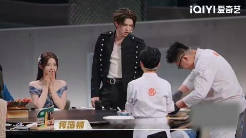 何浩楠我是什么饭桶吗天才厨人 吕严那句“剩下的米饭都留给何浩楠”说出来的时候，感