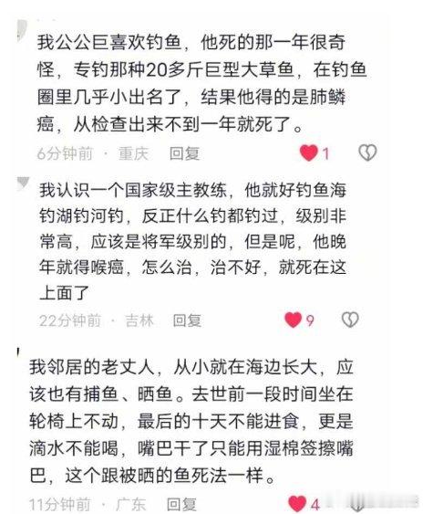 钓鱼去了的果报……钓鱼杀生杀生行业