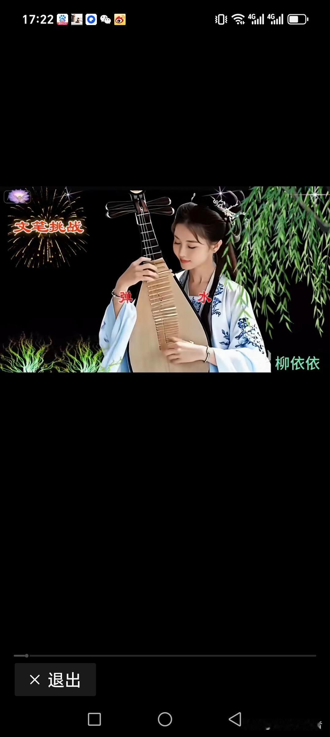 弹一曲高山流水
谱一首花香柳绿