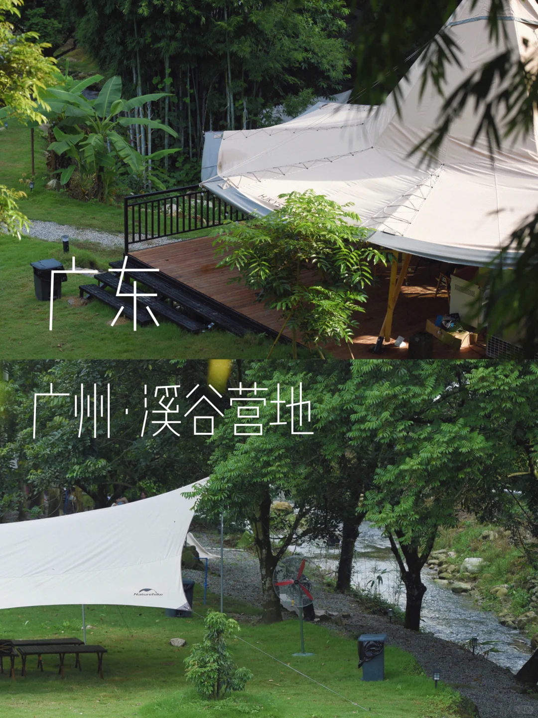 真的在广州！被朋友圈问爆的溪谷营地🍃