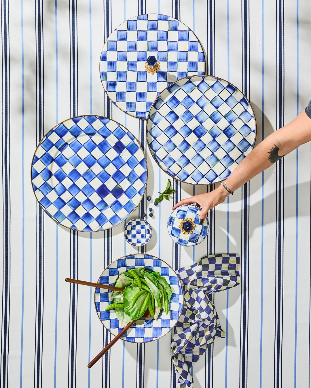 棋盘格美学｜藏在日常里的温柔秩序感