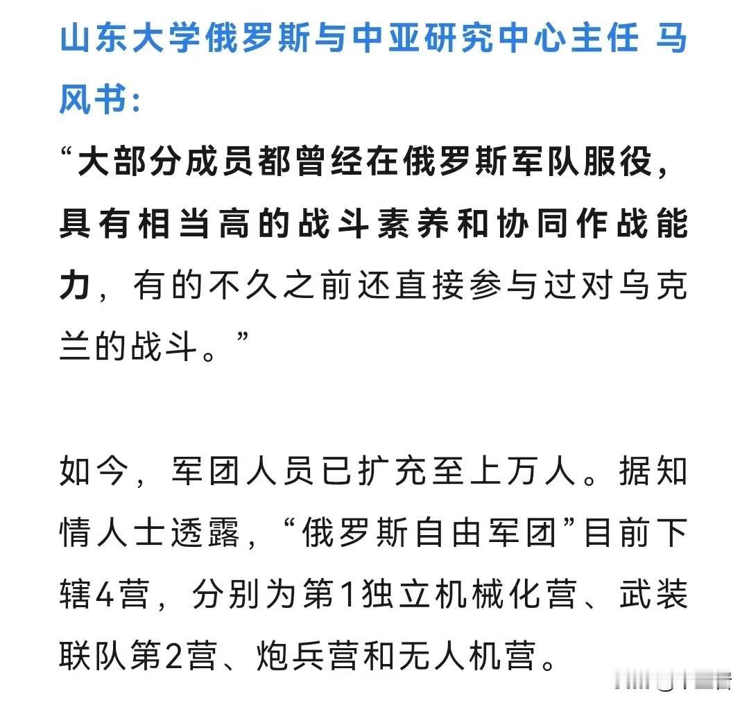 乌克兰支持的“俄罗斯自由军团”都已经上万人了？
那现在问题来了，这些人为什么没被