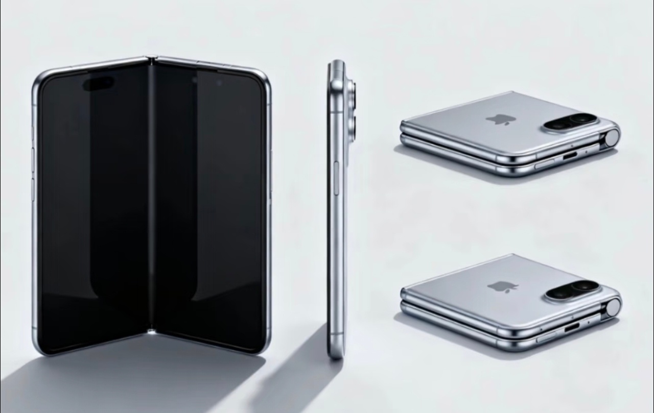 iPhoneFold机模出炉年底之前华强北绝对能出了！虽然可能有点差别，但是绝对