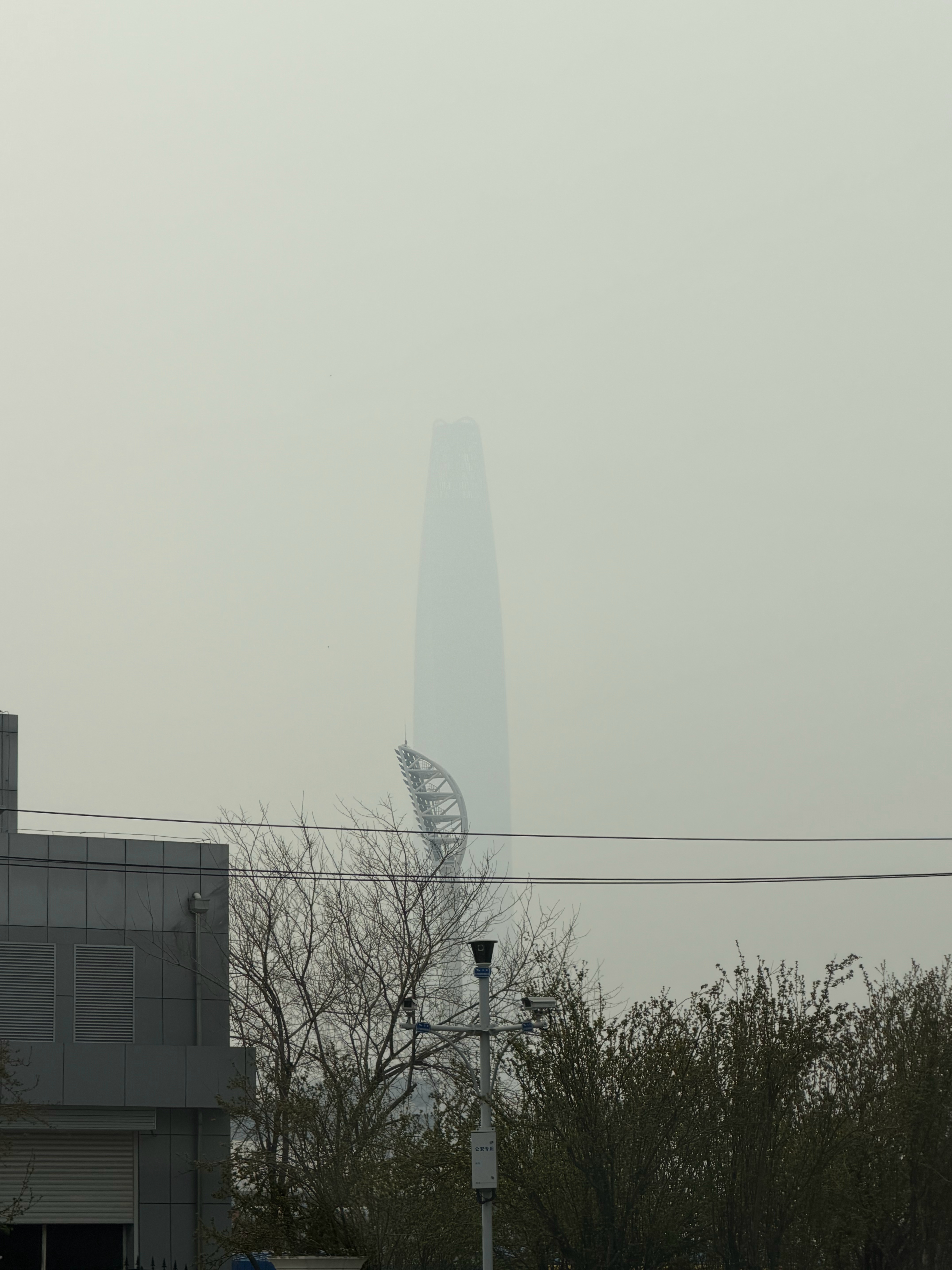 天气太差了～ 都没法户外活动 天津