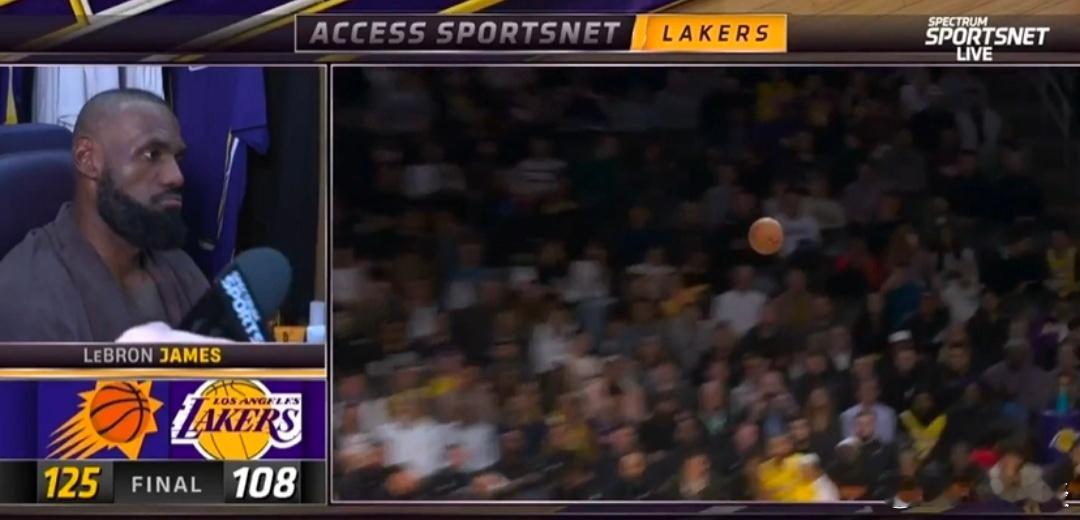 太阳vs湖人詹姆斯谈左脚伤病管理：就是老了，睡醒发现身体有了新毛病NBA常规赛继